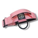 Collare Rosa con maniglia L