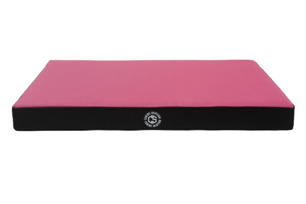 uscino Comfort Double-face Rosa/Nero Schiuma HD + Memory Foam per Cani